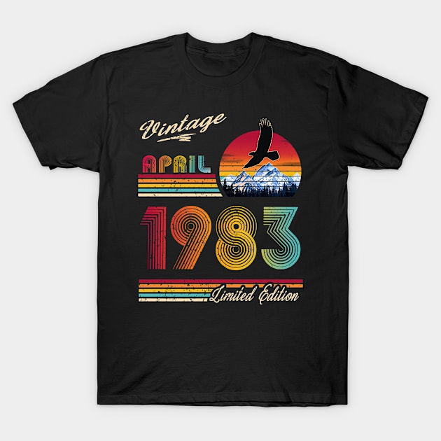 April 1983 Birthday T-Shirt by Green Splash